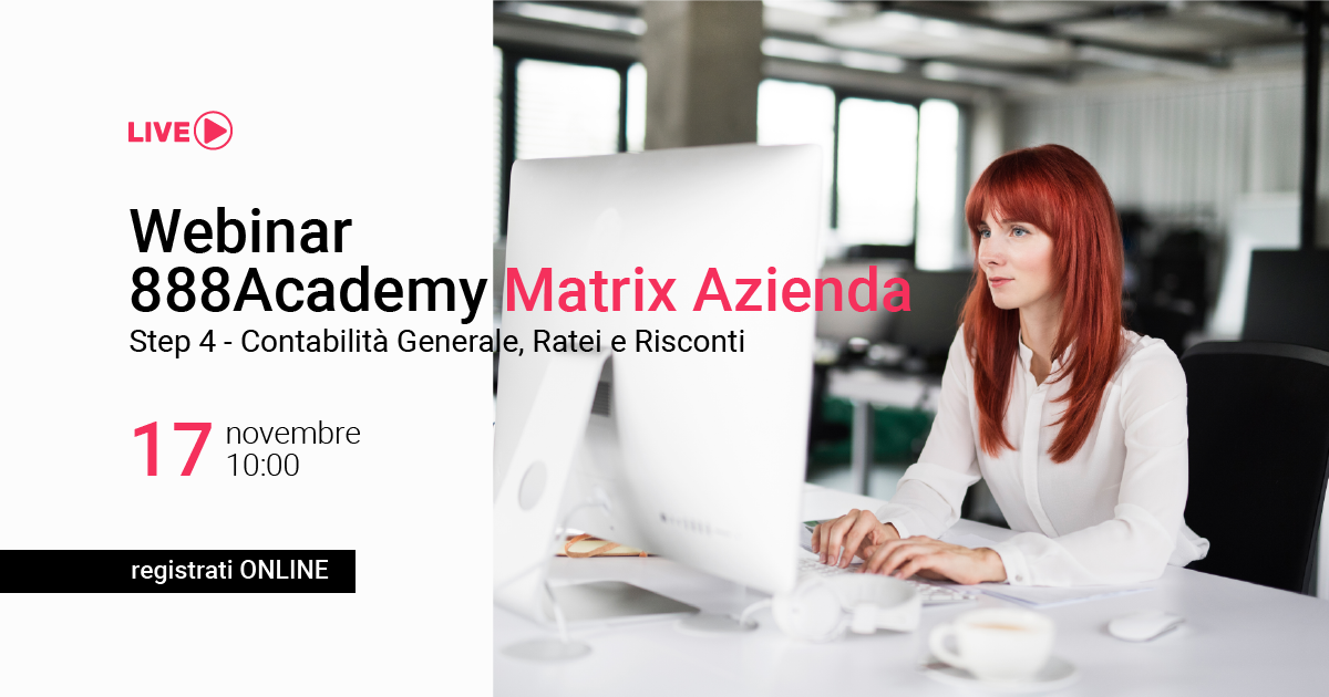 Matrix Azienda: step 4 – Contabilità Generale/Ratei e Risconti